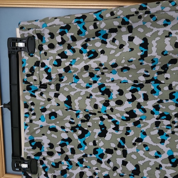 Camo Pencil Skirt Above The Knee Casual Stretch Casual Collegaite Beach Summer - Picture 2 of 7